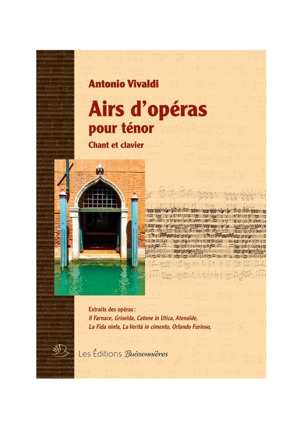 Vivaldi : Airs d'opéras pour ténor 