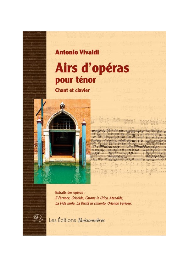Vivaldi : Airs d'opéras pour ténor Vivaldi : Airs d'opéras pour ténor