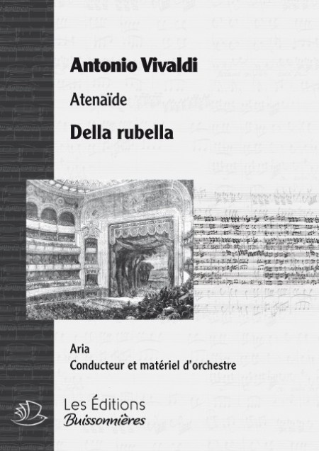 Vivaldi : DELLA RUBELLA, chant et orchestre