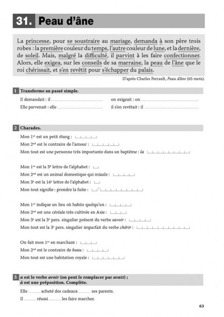 Dictées préparées au cycle 3