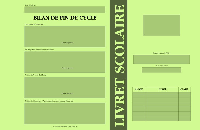 Dossier scolaire cartonné - Scop Les Editions buissonnieres, livres