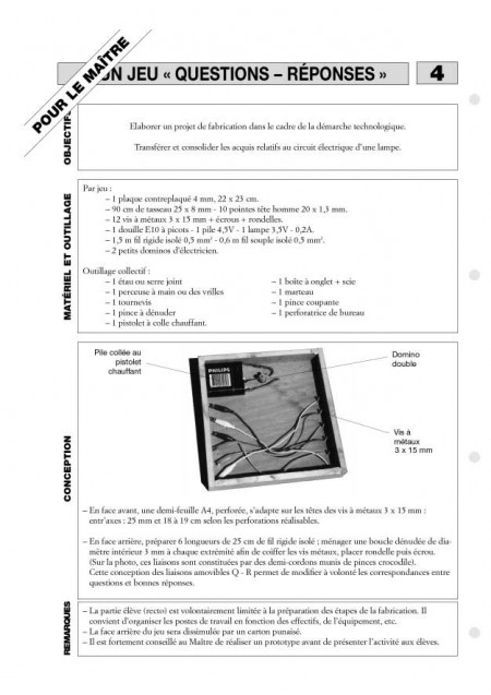 Électricité et réalisations technologiques