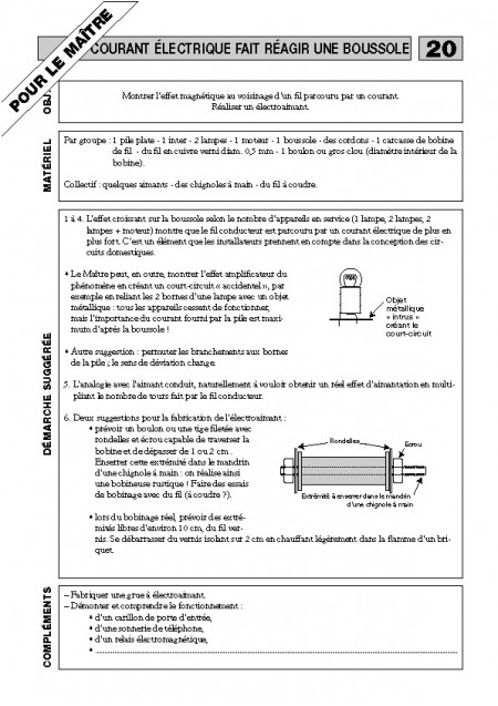 Électricité et réalisations technologiques