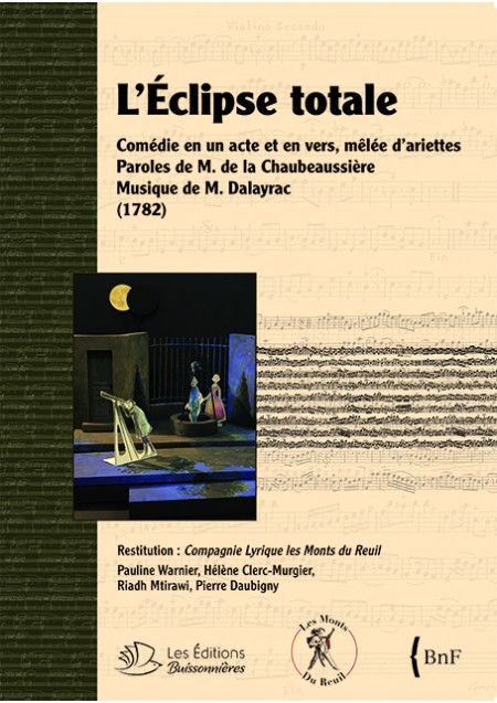 L'Éclipse totale -Dalayrac