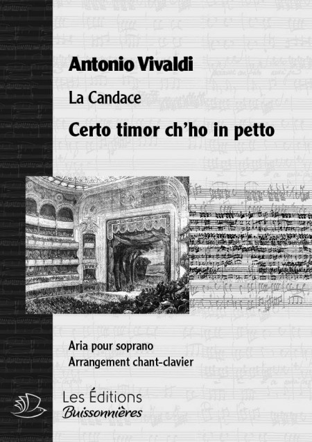 Vivaldi : Certo timor ch'ho...