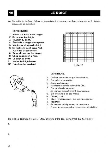 Expressions françaises - cycle 3