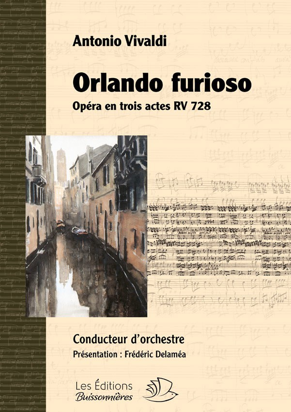 Vivaldi : Orlando furioso, RV 728, conducteur d'orchestre Vivaldi : Orlando furioso, RV 728, conducteur d'orchestre
