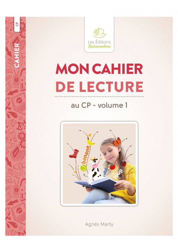 Scop Les Editions buissonnieres - Mon cahier de lecture au CP volume 1