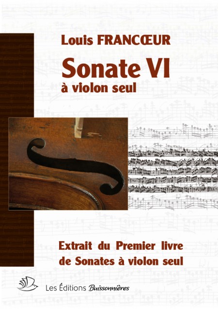 Louis Francœur : Sonate 6...