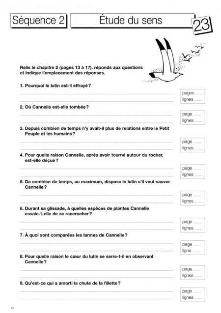 Le français par le roman : Cannelle et le lutin