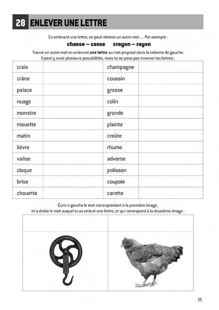 J'ai du vocabulaire