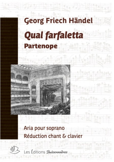 HÄNDEL - Qual farfaletta -...