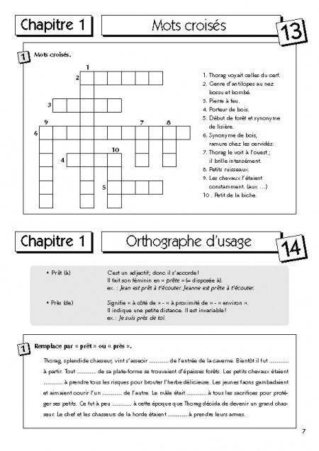 Le français par le roman [I]Thorag et le clan du lac[/I]