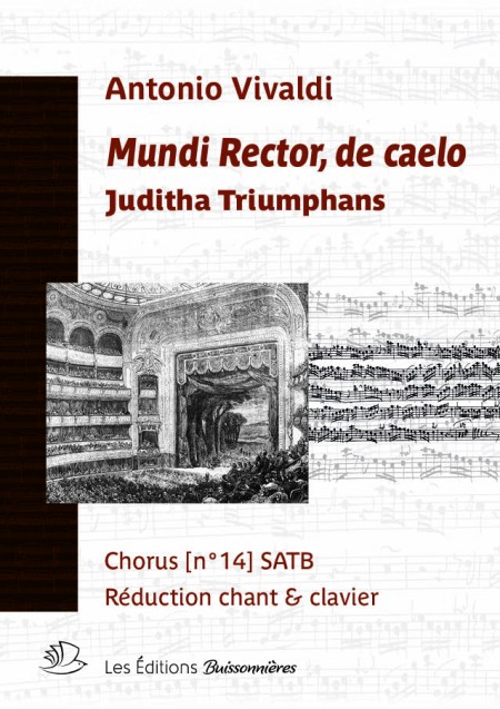 Vivaldi :  Mundi Rector, de...