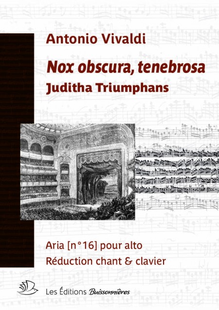 Vivaldi :  Nox obscura,...