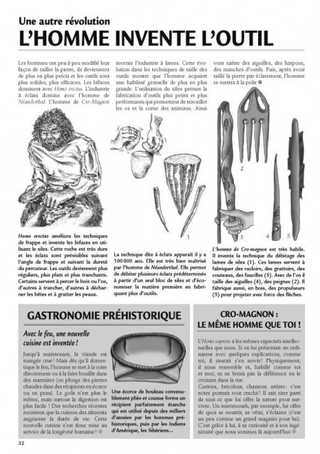 La Gazette de la Terre - Histoire au cycle 3, volume 1.