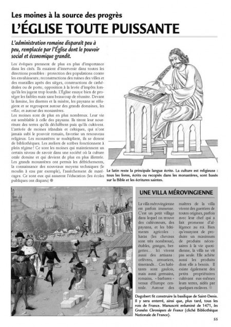 La Gazette de la Terre - Histoire au cycle 3, volume 1.