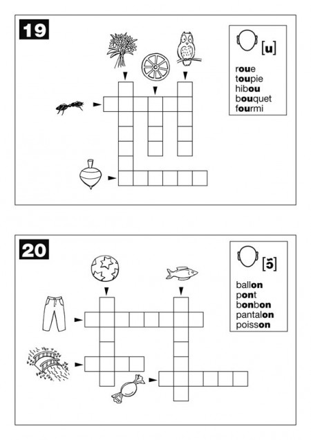 Mots croisés au cycle 2