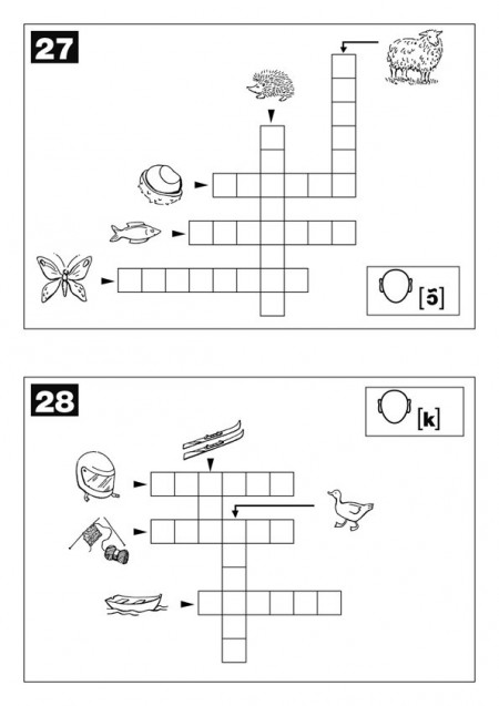 Mots croisés au cycle 2