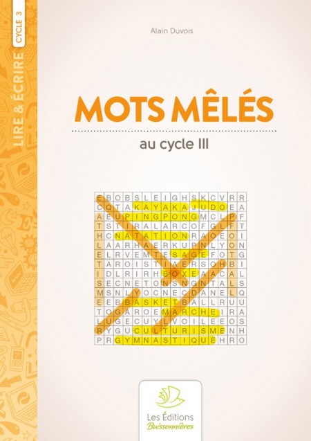 Mots mêlés au cycle 3